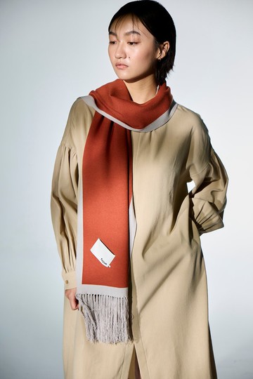 流蘇長圍巾