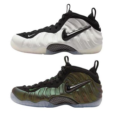 Nike 休閒鞋 男鞋 太空鞋 Air Foamposite Pro 白黑/綠黑【運動世界】HF0794-200/HF0794-300