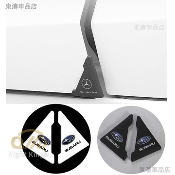 適用於速霸路速霸陸 2PCS/SET 車門角防撞貼紙車門保護保險槓防撞保護器汽車防撞桿防摩擦裝飾條 Legacy※S4