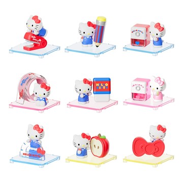 萌趣 MOETCH 一中盒販售 Hello Kitty奇趣文具系列微盒Micro ME77812 x8