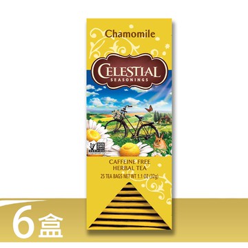 【即期品】Celestial 詩尚草本 洋甘菊茶6盒優惠組(25獨立包 x 6)