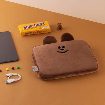 韓國livework 高顏值 防震小熊蘋果11寸ipad pro平板電腦包收納袋