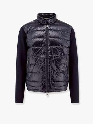 Jacket/ cardigan with virgin wool inserts - MONCLER - gender_Man