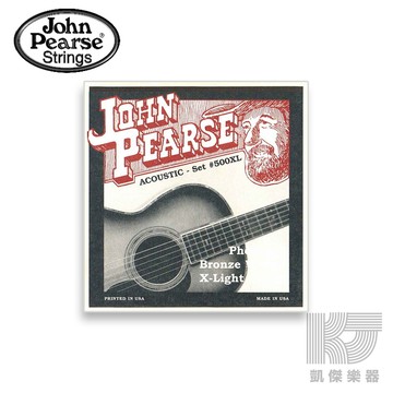 【RB MUSIC】John Pearse 500XL (10-47) 木吉他弦 民謠吉他弦 磷青銅弦