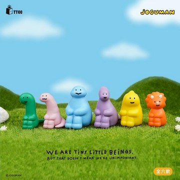 【Fubees】JOGUMAN坐姿公仔系列盲盒(6入盒裝)