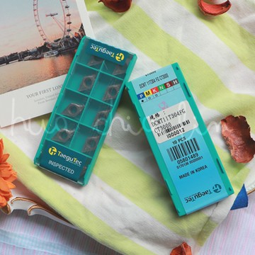 TaeguTec 特固克 DCMT11T304FG CT3000 車刀片