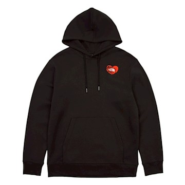 The North Face 北臉 長袖上衣 男 女 帽T 情人節 U RLX VDAY HOODIE GRAPHIC 黑 NF0A8D7SJK3