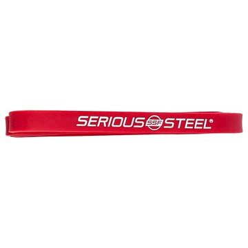 Serious Steel Fitness, 32 英寸彈力帶，#2 紅色，1 件