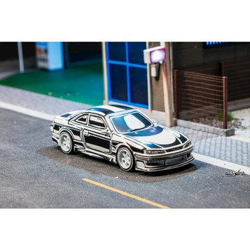 Tarmac 1/64 日產 Nissan VERTEX Silvia S14 Joshua Vides 吊卡版 模型車