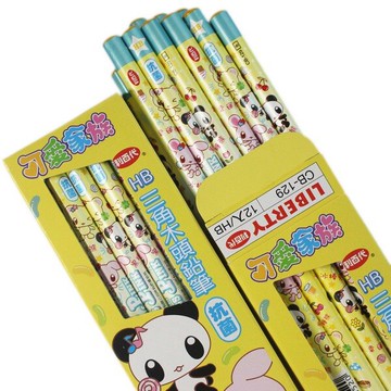 利百代 可愛家族三角木頭鉛筆 (HB)/一大盒12小盒入(一盒12支)共144支入(定70) CB-129 抗菌鉛筆 MIT製【APP滿額下單10%點數(單一帳號最高5000點)】1/31止