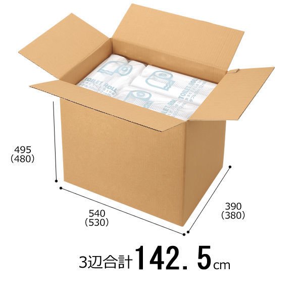 底面B3】【160サイズ】 無地ダンボール B3×高さ495mm 2L-3 1梱包（10枚入） 通販 LINEポイント最大0.5%GET  LINEショッピング