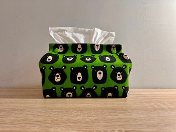 【現貨】熊熊不想動桌上型面紙收納套