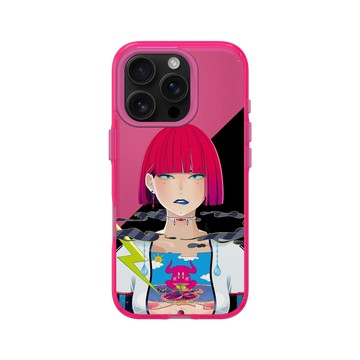 iPhone 16 Pro Clear 粉漾桃 - MITSUME - Clear Skies Within