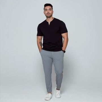 CozyTech 華夫格亨利短袖