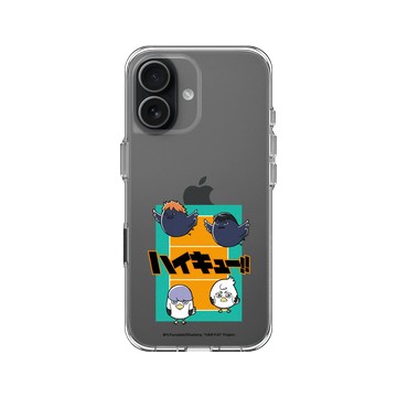iPhone 17 Clear Case（相機按鈕） 透明 - 排球少年 Haikyu!! - 排球場上的吉祥物
