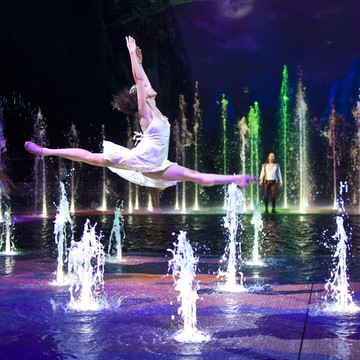 噴泉燈led防水水池景觀水下戶外別墅七彩變色涌泉12v24v水底射燈