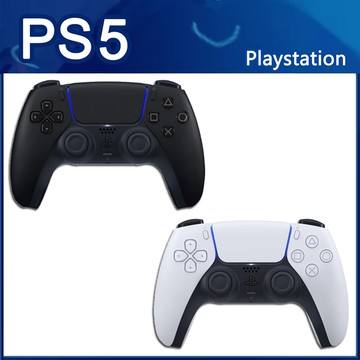 【PlayStation】【SONY】PS5 DualSense 原廠無線手把 控制器 - 黑白色任選一 (國際版公司貨)