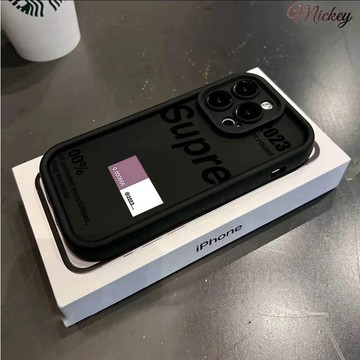 【優殼】全包創意英文適用蘋果15手機殼iphone14promax氣囊12/11硅膠13
