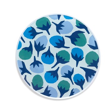 泰國茄子圖案杯墊 I - 4 件套