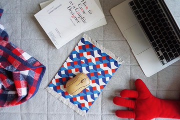 GOC Studio 立體格子地毯地氈滑鼠墊 鼠標墊 Carpet mousepad