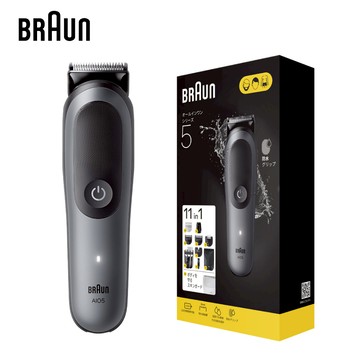 【Braun德國百靈】多功能理髮修容造型器-銀灰色（MGK5560）_廠商直送