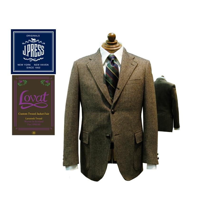 Jプレス J.PRESS (ジェイ・プレス) MEN LOVAT LAVEROCK TWEED