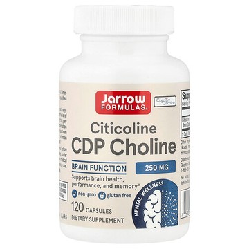 Jarrow Formulas, 胞磷膽鹼，CDP 膽鹼，120 粒膠囊