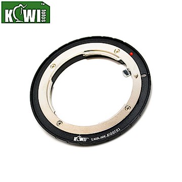KIWIFOTOS Nikon轉EOS鏡頭轉接環LMA-NK_EOS(II)(將尼康F鏡頭轉接成Canon佳能EOS mount)Nikon-EOS轉接環
