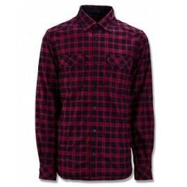 [ WILDLAND 荒野 ] 男 格子布保暖襯衫 / 特價品 / 0A02206 {XL}