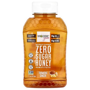 Wholesome Yum, 無糖蜂蜜替代品，姜黃姜味，11 盎司（312 克）