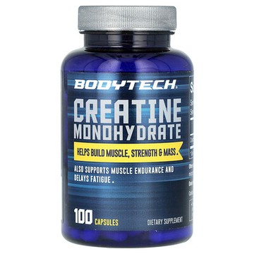 BodyTech, 一水肌酸，750 毫克，100 粒膠囊