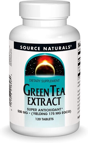 Source Naturals Green Tea Extract 500 mg - 120 Tablets