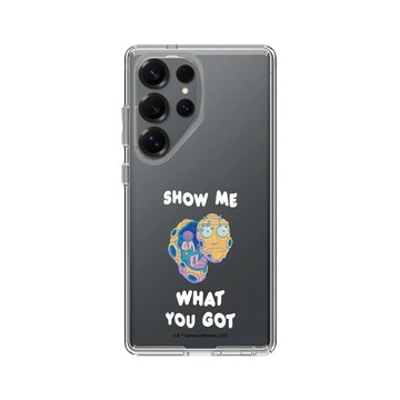 Galaxy S25 Ultra Clear 透明 - 瑞克和莫蒂 Rick and Morty - Show Me What You Got