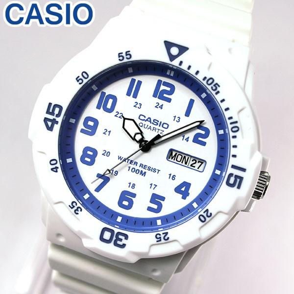 専用BOXなし CASIO チープカシオ チプカシ スタンダード MRW-200HC-7B2 海外モデル メンズ 腕時計 アナログ ホワイト ブルー  白 青 チープカシオ チプカシ | LINEショッピング