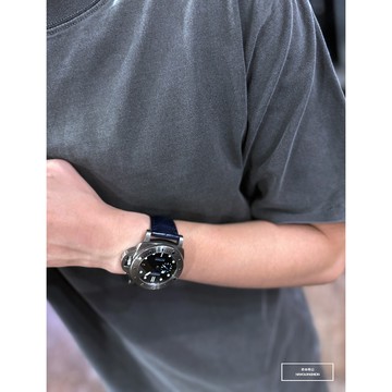 E7th.厚磅水洗全素短T-深灰