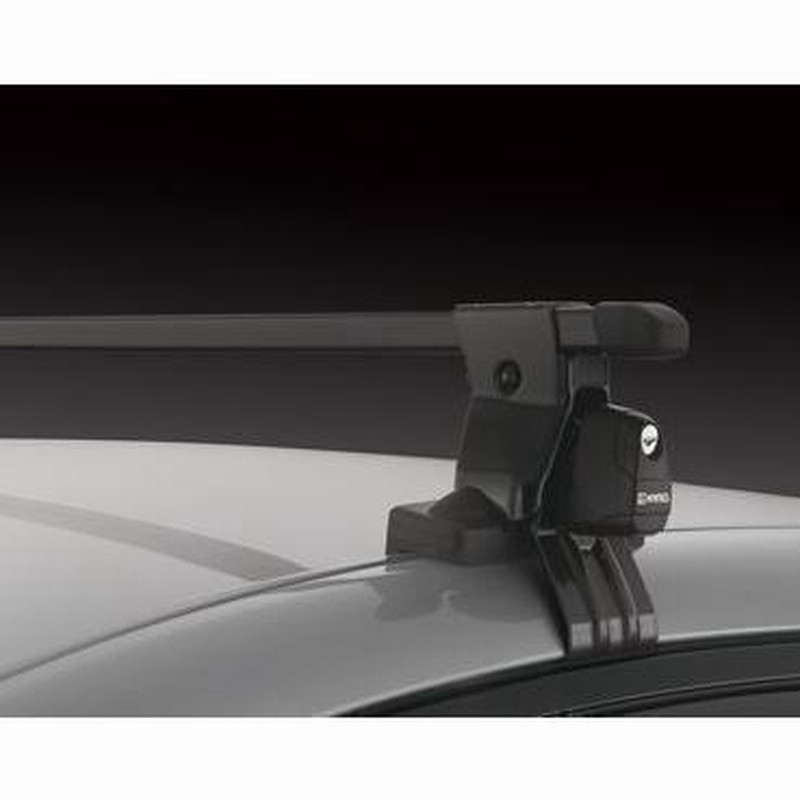 アベンシスワゴン ZRT272W INNO ルーフキャリア フット＋バー+