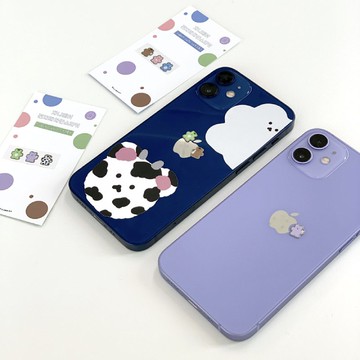 韓國文創 Chanibear 超可愛金屬貼紙組 防輻射