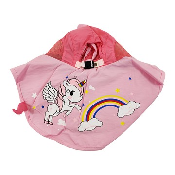 愛北鼻 大帽簷遮陽帽 粉色獨角獸  頭圍48~54cm