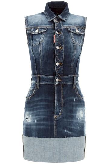Dsquared2 - Mini Dress In Denim