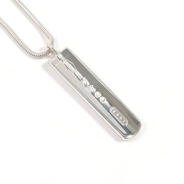 【日本直購 二手美品】蒂芙尼 TIFFANY&Co. 項鍊 1837 長條墜飾 925銀 飾品