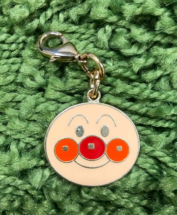 【震撼精品百貨】麵包超人_Anpanman~麵包超人拉鍊扣環/吊飾-麵包超人*01042