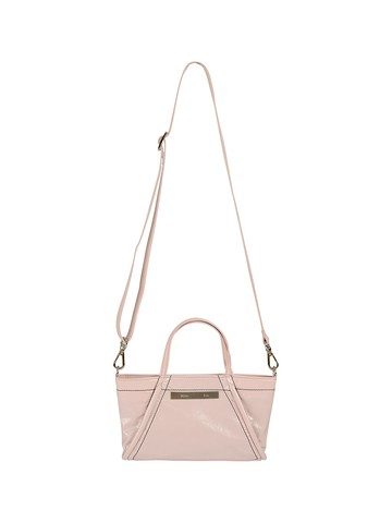 Mini Coating Tote Bag In Pink