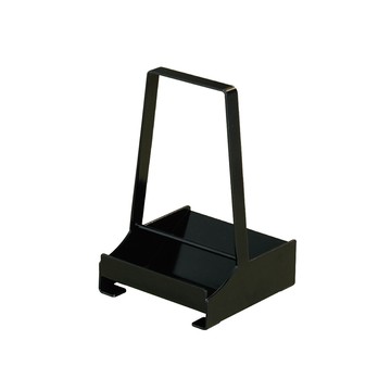 【日本COLLEND】多功能鋼製鍋蓋湯杓砧板架-2色可選-摩登黑