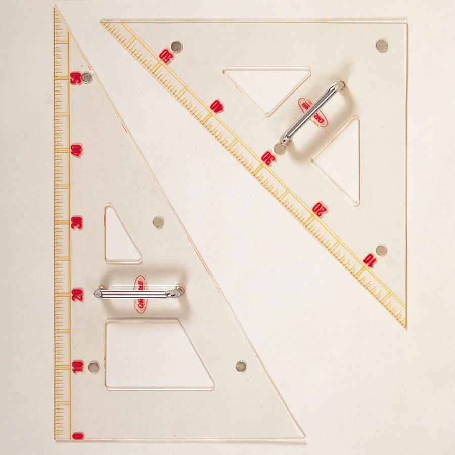 大三角定規 アクリル製 600mm 