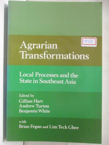 【書寶二手書T9／社會_UH8】Agrarian Transformations