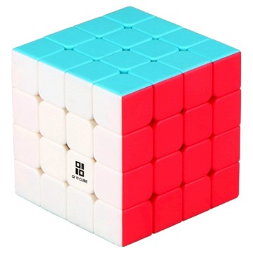QYTOYS 奇藝 4x4x4 魔術方塊  多色  1個