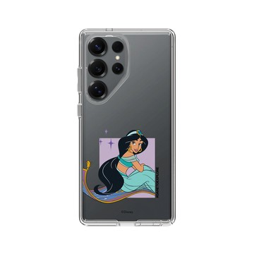Galaxy S25 Ultra Clear 透明 - 迪士尼-公主系列 Disney Princess - 公主專屬系列-阿拉丁 茉莉公主