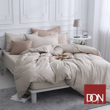 DON 300織長絨棉兩用被床包組(時光漫旅)-雙人/加大任選