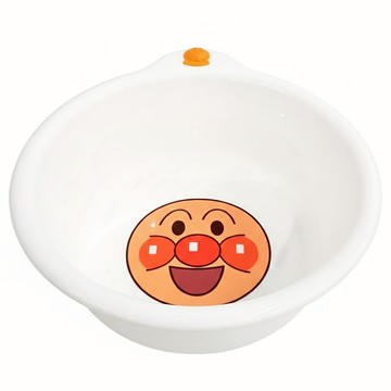 ANPANMAN 麵包超人 小臉盆 23.5cm  白色  1個
