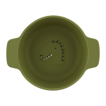 比利時 Trixie - 動物造型矽膠餐碗-威力恐龍